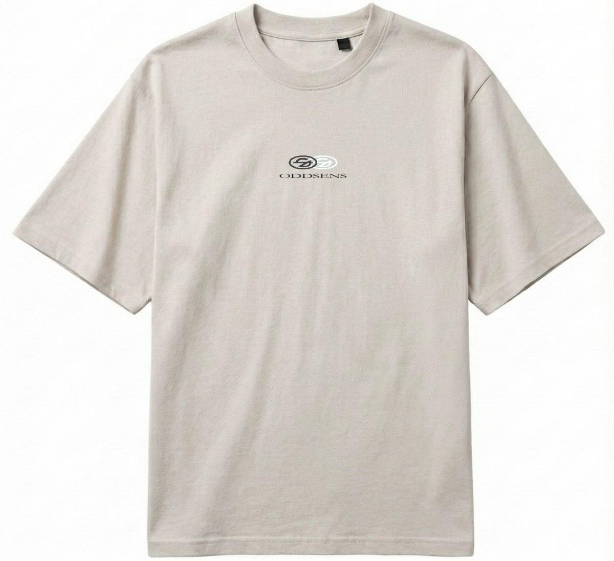 Camiseta Logo color crema, vista delantera
